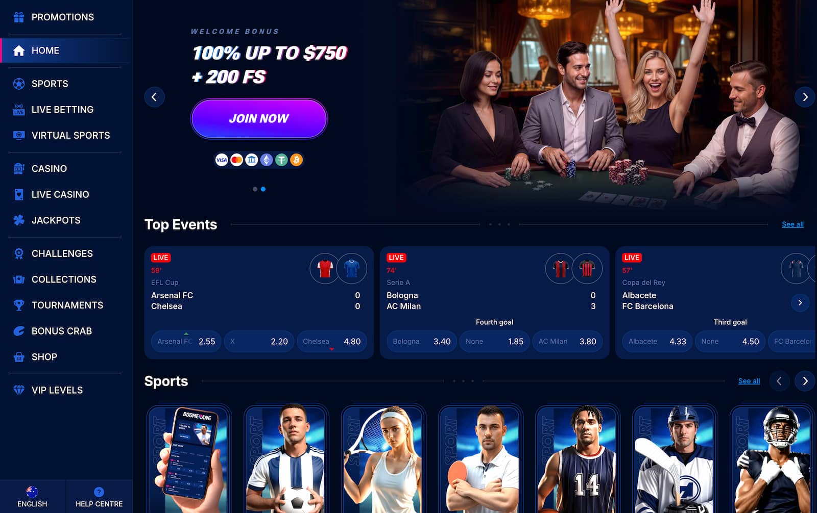 Boomerang Bet Casino